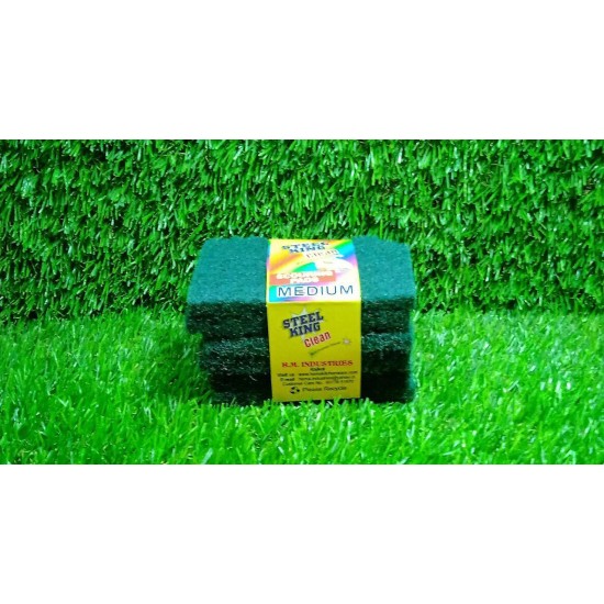 3438-scrub-sponge-cleaning-pads-aqua-green