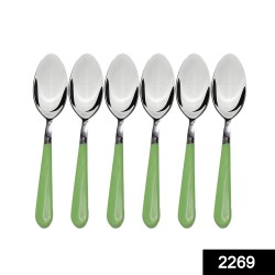2269-stainless-steel-spoon-with-comfortable-grip-dining-spoon-set-of-6-pcs
