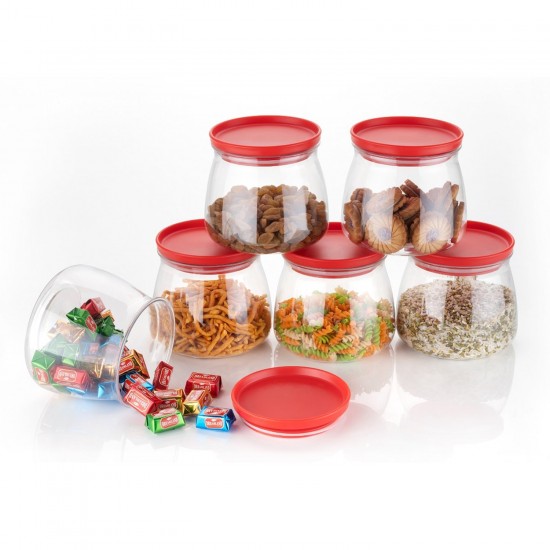 2286-matka-shaped-jar-with-air-tight-leak-proof-lid-multicolour-set-of-6 2286-matka-shaped-jar-with-air-tight-leak-proof-lid-multicolour-set-of-6