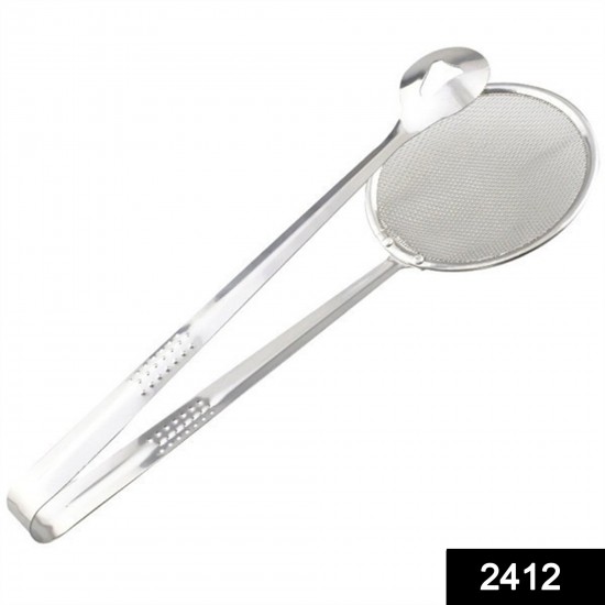 2412-2in1-stainless-steel-filter-spoon-with-clip-food-kitchen-oil-frying-multi-functional 2412-2in1-stainless-steel-filter-spoon-with-clip-food-kitchen-oil-frying-multi-functional