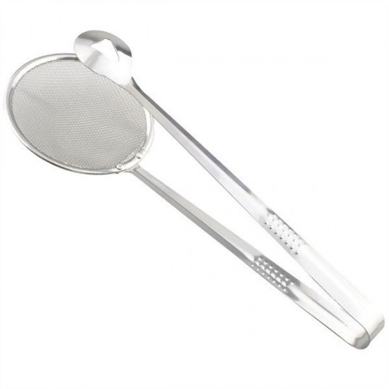 2412-2in1-stainless-steel-filter-spoon-with-clip-food-kitchen-oil-frying-multi-functional 2412-2in1-stainless-steel-filter-spoon-with-clip-food-kitchen-oil-frying-multi-functional