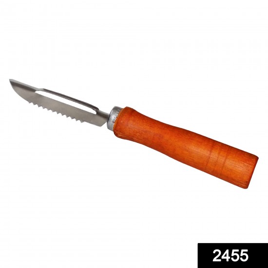 2455-wooden-handle-and-stainless-steel-vegetable-peeler 2455-wooden-handle-and-stainless-steel-vegetable-peeler