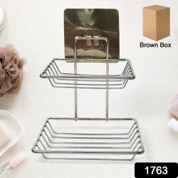 1763-kitchen-bathroom-soaps-storage-rack-with-2-hook-for-home