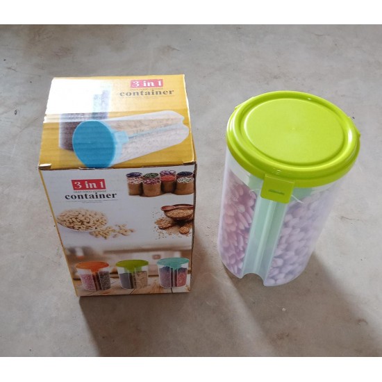 0618b-3-in-1-transparent-air-tight-storage-dispenser-container-with-color-box 0618b-3-in-1-transparent-air-tight-storage-dispenser-container-with-color-box