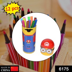 6175-minions-sketch-pen-set-with-attractive-designed-case-pack-of-12 6175-minions-sketch-pen-set-with-attractive-designed-case-pack-of-12