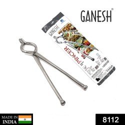 8112-ganesh-premium-quality-unbreakable-stainless-steel-goti-sandsi-sansi-pakkad-pincer-chimta-tongs-utensil-holder-smart-kitchen-tool-8mm
