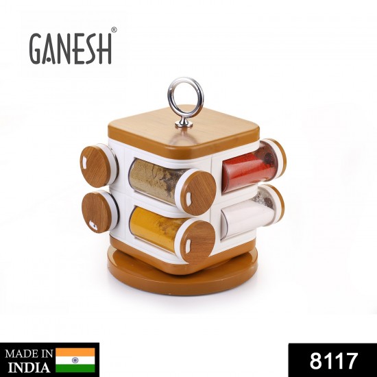 8117-ganesh-storewell-plastic-spice-rack-set-of-8 8117-ganesh-storewell-plastic-spice-rack-set-of-8