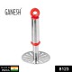 8123-ganesh-potato-pav-bhaji-masher-with-plastic-handle-silver-plastic-oval-pav-masher-potato-1-piece-smasher-handle-multicolor