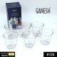 8125-ganesh-lily-glass-break-resistant-plastic-set-of-6pcs-300-ml