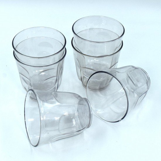 8125-ganesh-lily-glass-break-resistant-plastic-set-of-6pcs-300-ml