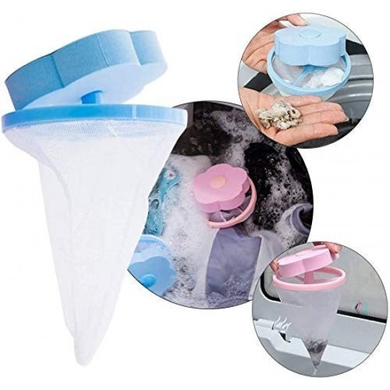 1446-washing-machine-floating-filter-lint-mesh-bag-net-pouch-hair-lint-catcher