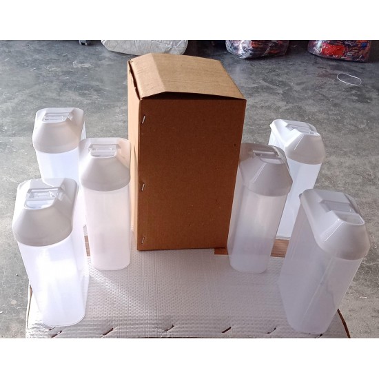 0096-plastic-easy-flow-storage-jar-with-lid-750ml-set-of-7