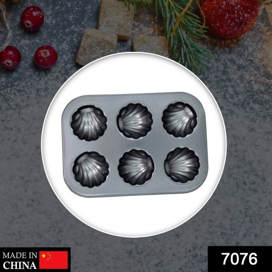 7076-6-slot-non-stick-muffins-cupcake-pancake-baking-molds-tray
