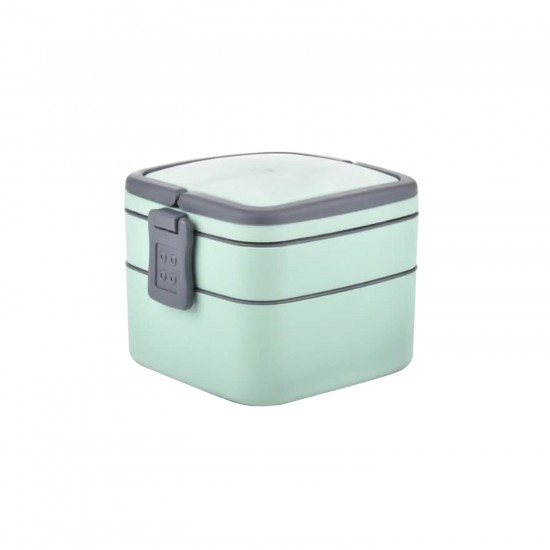 2860-green-double-layer-portable-lunch-box-stackable-with-carrying-handle-and-spoon-lunch-box-bento-lunch-box