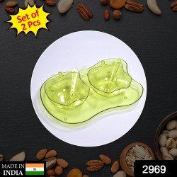 2969-apple-shape-2piece-serving-set-of-bowl-with-spoon-tray-dinnerware-serving-snacks-pickle