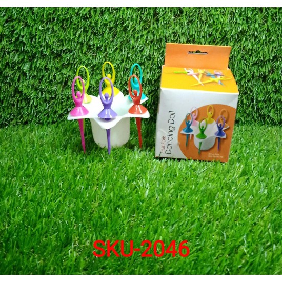 2046-dancing-doll-fruit-fork-cutlery-set-with-stand-set-of-6