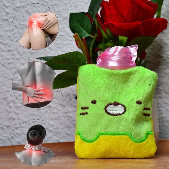 6514-green-kitty-small-hot-water-bag-with-cover-for-pain-relief-neck-shoulder-pain-and-hand-feet-warmer-menstrual-cramps-1 6514-green-kitty-small-hot-water-bag-with-cover-for-pain-relief-neck-shoulder-pain-and-hand-feet-warmer-menstrual-cramps-1