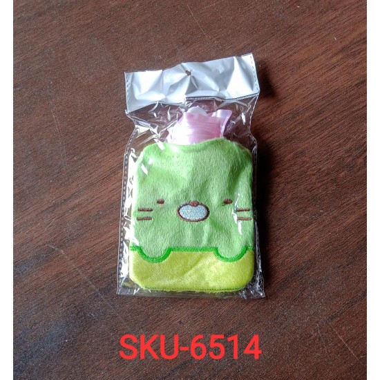 6514-green-kitty-small-hot-water-bag-with-cover-for-pain-relief-neck-shoulder-pain-and-hand-feet-warmer-menstrual-cramps-1 6514-green-kitty-small-hot-water-bag-with-cover-for-pain-relief-neck-shoulder-pain-and-hand-feet-warmer-menstrual-cramps-1
