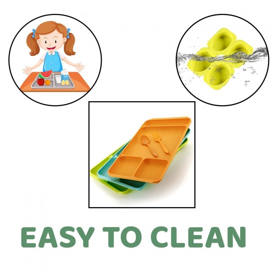 2037-4compartment-dish-with-spoon-and-fork2-dish-set-with-1spoon-and-1fork-dinner-plate-plastic-compartment-plate-pav-bhaji-plate-4-compartments-divided-plastic-food-plate