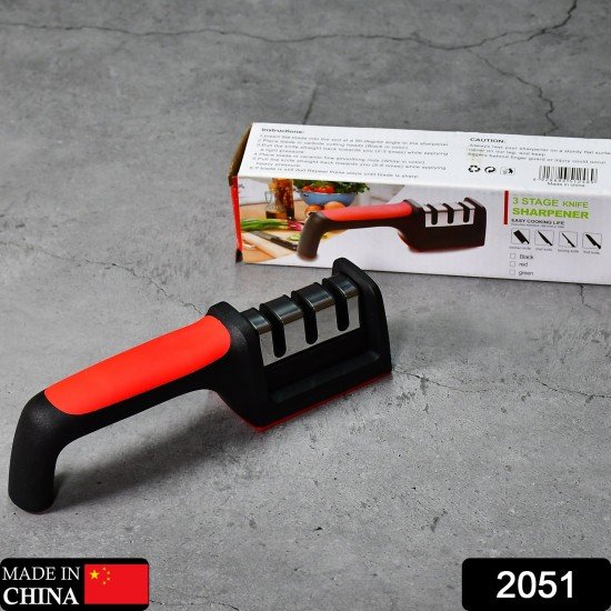 2051_3stage_red_knife_sharpner