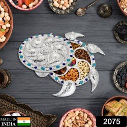 2075-multipurpose-7-compartment-dry-fruit-serving-rotating-tray-candy-chocolate-snacks-storage-box-masala-box