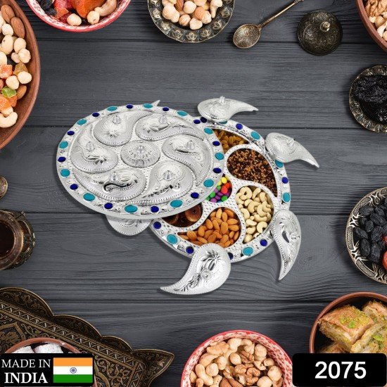 2075-multipurpose-7-compartment-dry-fruit-serving-rotating-tray-candy-chocolate-snacks-storage-box-masala-box