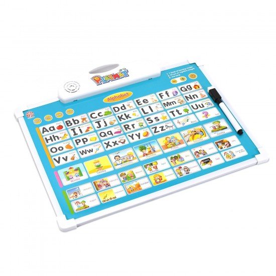 4602-learning-board-2in1-educational-pad-for-kids-musical-board-for-alphabet-abc-learning-toy-play-mat-drawing-with-one-doodle-pen