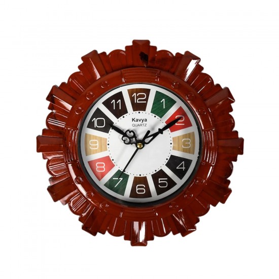 4918-wooden-look-designer-wall-clock-plastic-decorative-latest-wall-clock-battery-operated-round-easy-to-read-for-room-home-kitchen-bedroom-office-school